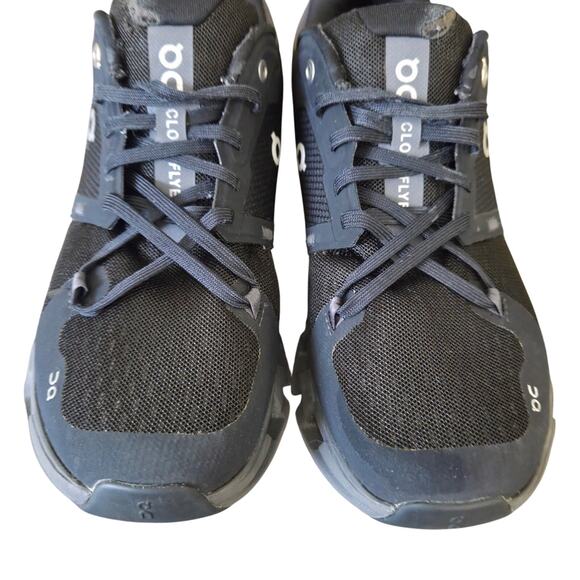 Womens On Cloudtec Black White Running Sneakers Athletic Gorpcore GUC 9.5 - Picture 12 of 15